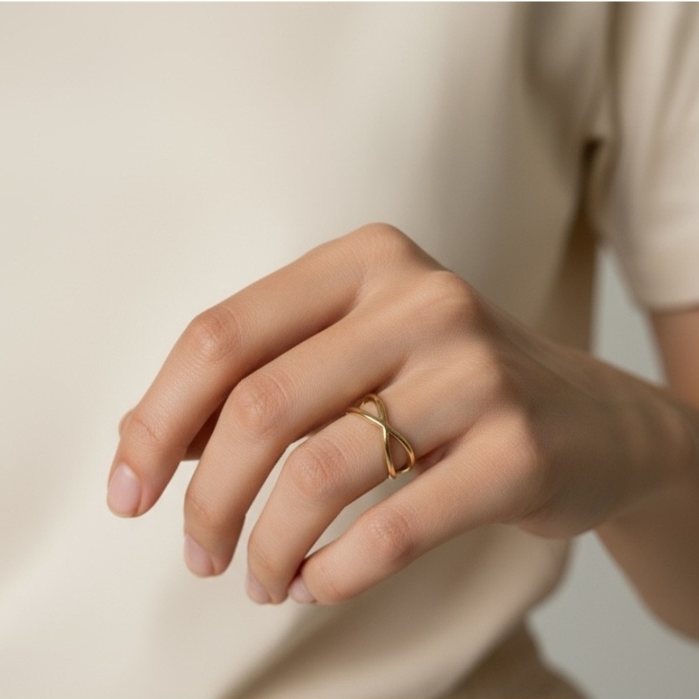 Gold Stacked Ring